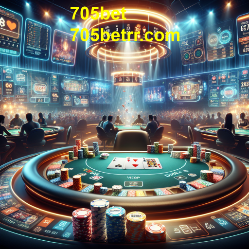 Poker no 705bet: Um Jogo de Habilidade e Estratégia
